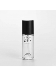 Съедобное cогревающее массажное масло Slow Sex - 50 мл. - Bijoux Indiscrets - купить с доставкой в Новошахтинске