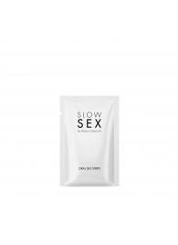 Полоски для орального секса Slow Sex Oral Sex Strips - 7 шт. - Bijoux Indiscrets - купить с доставкой в Новошахтинске