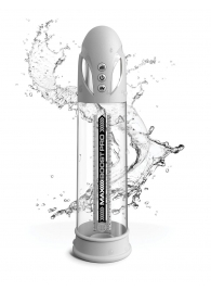 Белая вакуумная автоматическая помпа Max Boost Pro Flow - Pipedream - в Новошахтинске купить с доставкой