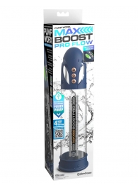 Синяя вакуумная автоматическая помпа Max Boost Pro Flow - Pipedream - в Новошахтинске купить с доставкой