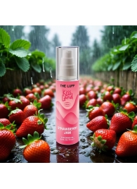 Съедобное массажное масло Kiss Land Strawberry Jam - 75 мл. - THE LUFF - купить с доставкой в Новошахтинске
