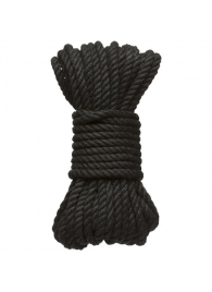 Черная верёвка для связывания и фиксации Bind Tie - 9,14 м. - Doc Johnson - купить с доставкой в Новошахтинске