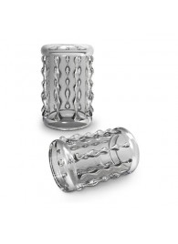 Прозрачная насадка с бороздками STAY HARD COCK SLEEVE 04 CLEAR - Blush Novelties - в Новошахтинске купить с доставкой