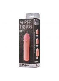 Фаллоудлинитель SUPER HERO Tempter - 16 см. - Lola Games - в Новошахтинске купить с доставкой
