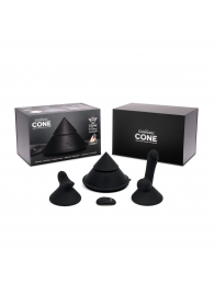 Конусный вибромассажер Cowgirl Cone с 2 насадками - CowGirl - купить с доставкой в Новошахтинске