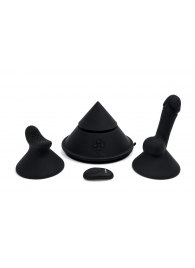 Конусный вибромассажер Cowgirl Cone с 2 насадками - CowGirl - купить с доставкой в Новошахтинске