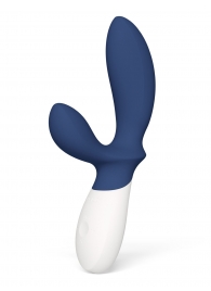 Синий вибромассажер простаты Lelo Loki Wave 2 - 19,6 см. - Lelo - в Новошахтинске купить с доставкой