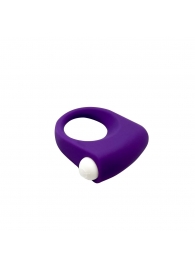 Фиолетовое эрекционное кольцо Puggle Vibrating Ring with Bullet - Adrien Lastic - в Новошахтинске купить с доставкой