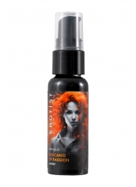 Гель с эффектом вибрации Volcano Of Passion со вкусом вишни - 25 мл. - Erotist Lubricants - купить с доставкой в Новошахтинске