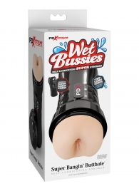 Мастурбатор-анус в колбе Super Banging Butthole - Pipedream - в Новошахтинске купить с доставкой