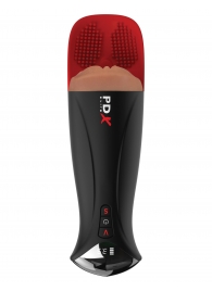 Мастурбатор-вагина в колбе с вибрацией Fuck-O-Matic Pro XL - Pipedream - в Новошахтинске купить с доставкой