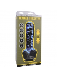 Черно-синяя мини-машина на присоске Tendril Thruster - 21,6 см. - Doc Johnson - купить с доставкой в Новошахтинске