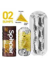 Мастурбатор Tenga Spinner DX 02 Bumps - Tenga - в Новошахтинске купить с доставкой