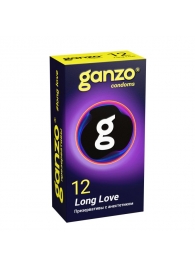 Презервативы с анестетиком для продления удовольствия Ganzo Long Love - 12 шт. - Ganzo - купить с доставкой в Новошахтинске