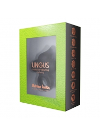 Черное эрекционное кольцо Lingus с вибрацией - Adrien Lastic - в Новошахтинске купить с доставкой