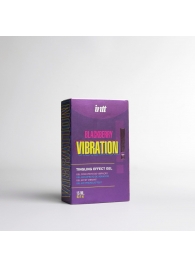 Стимулирующий гель с эффектом вибрации Blackberry Vibration - 15 мл. - INTT - купить с доставкой в Новошахтинске