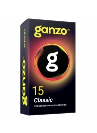 Классические презервативы с обильной смазкой Ganzo Classic - 15 шт. - Ganzo - купить с доставкой в Новошахтинске