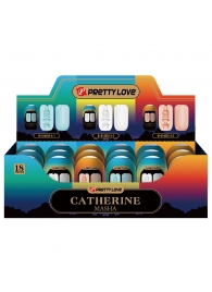 Набор из 18 мастурбаторов Catherine Masha - Baile - в Новошахтинске купить с доставкой