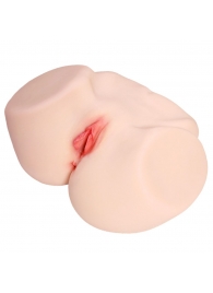 Мастурбатор-полуторс с двойным слоем материала Jenny Onahole Real Vagina - KOKOS - в Новошахтинске купить с доставкой