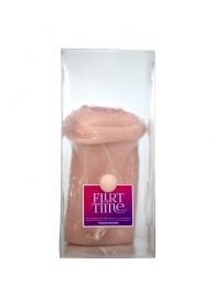 Телесный мастурбатор-вагина с фигурками на поверхности - LOVETOY (А-Полимер) - в Новошахтинске купить с доставкой