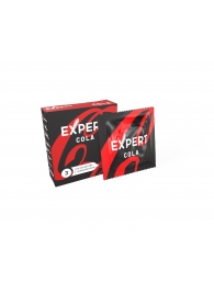 Презервативы с ароматом колы Expert Cola - 3 шт. - Expert - купить с доставкой в Новошахтинске