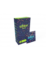 Светящиеся в темноте презервативы Expert Neon - 15 шт. - Expert - купить с доставкой в Новошахтинске