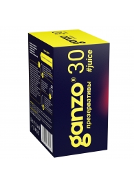 Ароматизированные презервативы Ganzo Juice - 30 шт. - Ganzo - купить с доставкой в Новошахтинске
