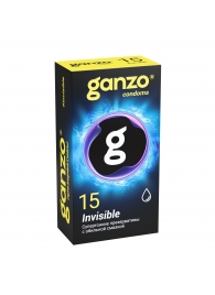 Супертонкие презервативы Ganzo Invisible - 15 шт. - Ganzo - купить с доставкой в Новошахтинске