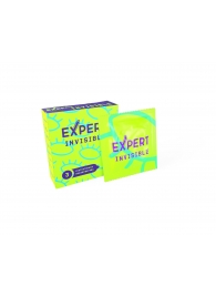 Ультратонкие презервативы Expert Invisible - 3 шт. - Expert - купить с доставкой в Новошахтинске