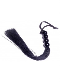 Черная силиконовая плеть - 37 см. - Boys of Toys - купить с доставкой в Новошахтинске