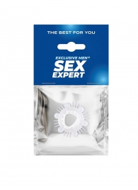 Стимулирующая насадка на пенис с несколькими видами рельефа - Sex Expert - в Новошахтинске купить с доставкой