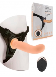 Женский вибрострапон со съемной насадкой и пультом ДУ - Erokay - купить с доставкой в Новошахтинске