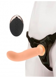 Женский вибрострапон со съемной насадкой и пультом ДУ - Erokay - купить с доставкой в Новошахтинске