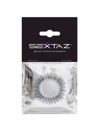 Круглое эрекционное кольцо с «ресничками» - Sextaz - в Новошахтинске купить с доставкой