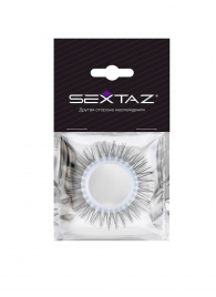 Круглое эрекционное кольцо с длинными «ресничками» - Sextaz - в Новошахтинске купить с доставкой