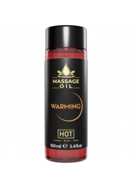 Массажное масло с согревающим эффектом Massage Oil Warming - 100 мл. - HOT - купить с доставкой в Новошахтинске