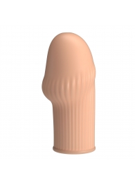 Телесная насадка на пенис Huel - 9 см. - Baile - в Новошахтинске купить с доставкой