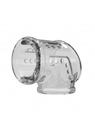 Прозрачная насадка на пенис и мошонку - Baile - в Новошахтинске купить с доставкой