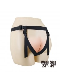 Черные трусики харнесс с платформой Caludio I - Baile - купить с доставкой в Новошахтинске