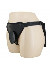 Черные трусики харнесс с платформой Caludio I - Baile - купить с доставкой в Новошахтинске