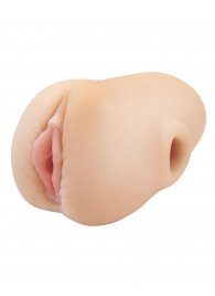 Телесный мастурбатор-вагина Pussy Pounder Squeeze Stroker - Pipedream - в Новошахтинске купить с доставкой