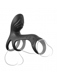 Черная насадка на пенис Ultimate Couples Cage Pro - Pipedream - в Новошахтинске купить с доставкой