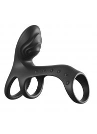 Черная насадка на пенис Ultimate Couples Cage Pro - Pipedream - в Новошахтинске купить с доставкой