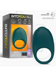 Зеленое интерактивное виброкольцо Ringo - Intoyou - в Новошахтинске купить с доставкой