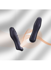 Сливовая силиконовая насадка на пенис с подхватом Manwan Ryzer - Manwan - в Новошахтинске купить с доставкой