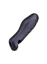 Сливовая силиконовая насадка на пенис с подхватом Manwan Ryzer - Manwan - в Новошахтинске купить с доставкой