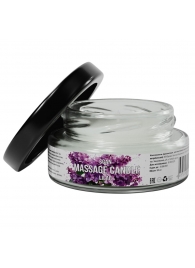 Массажная свеча «Сирень» - 50 мл. - SGAN - купить с доставкой в Новошахтинске