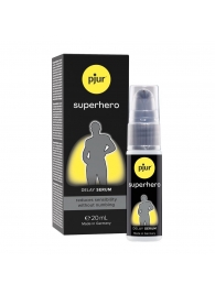 Пролонгатор-сыворотка pjur Superhero Delay Serum - 20 мл. - Pjur - купить с доставкой в Новошахтинске