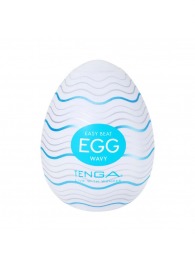 Мастурбатор-яйцо Tenga Egg Wavy - Tenga - в Новошахтинске купить с доставкой