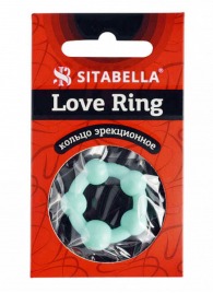 Цветное эрекционное кольцо с 5 бусинами Love Ring - Sitabella - в Новошахтинске купить с доставкой